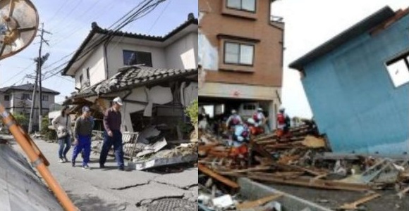 Earthquake hits Japan