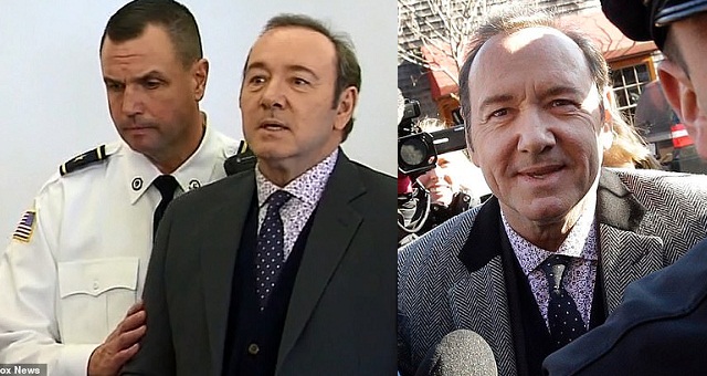 Kevin Spacey appears