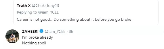 Ycee reveals