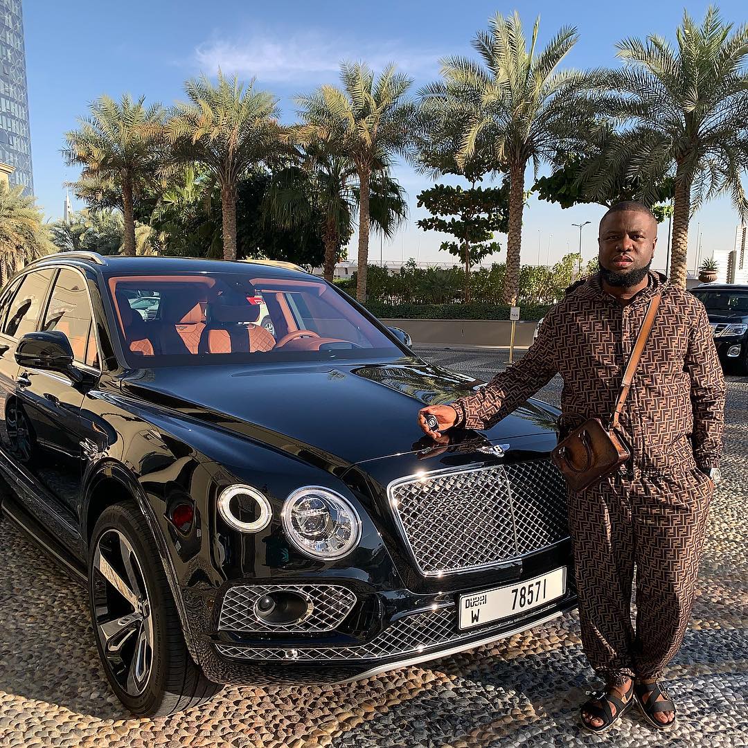 Hushpuppi buys Bentley Bentayga