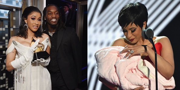 Offset shares never-before-seen video of Cardi B giving birth to Baby Kulture in the hospital (Watch)
