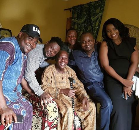 Yoruba actors visit Baba Suwe