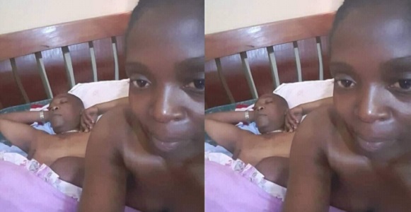 Lady Shares Picture Of Her Married Lover In Bed
