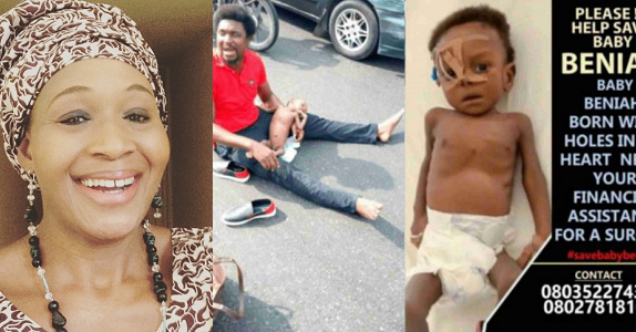 Kemi Olunloyo claims sick baby Benaiah story is scam