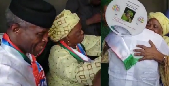 Osinbajo and mama