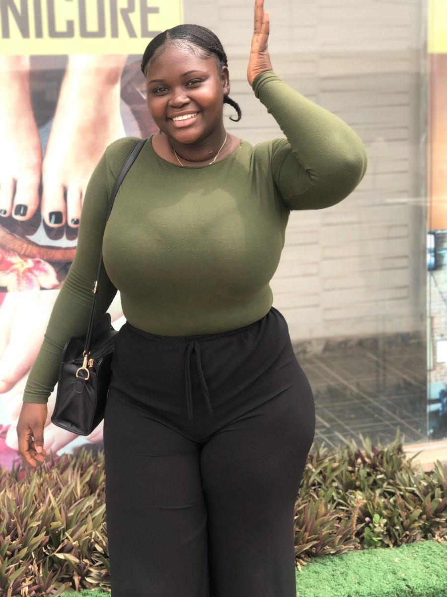 Lady causes controversy as she flaunts her massive bum 