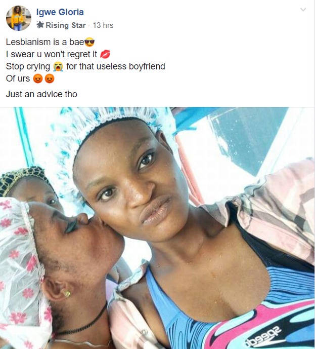 Nigerian lesbian boldly preaches