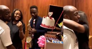 Davido Gives Chioma A Chilling Surprise On Valentine’s Day