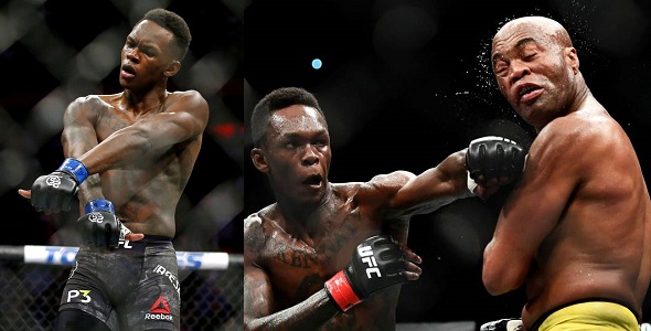 Isreal Adesanya defeats Anderson Silva