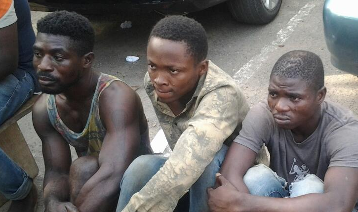 Young men nabbed