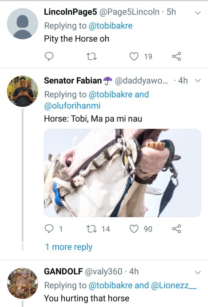 BBNaijas Tobi Bakre accused