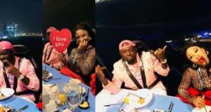 Tonto Dikeh Flaunts Lover