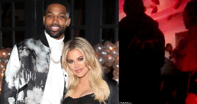 Tristan Thompson grinding