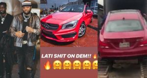 Davido buys Lati a Mercedez Benz