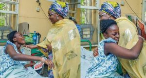 Aisha Buhari visits survivors