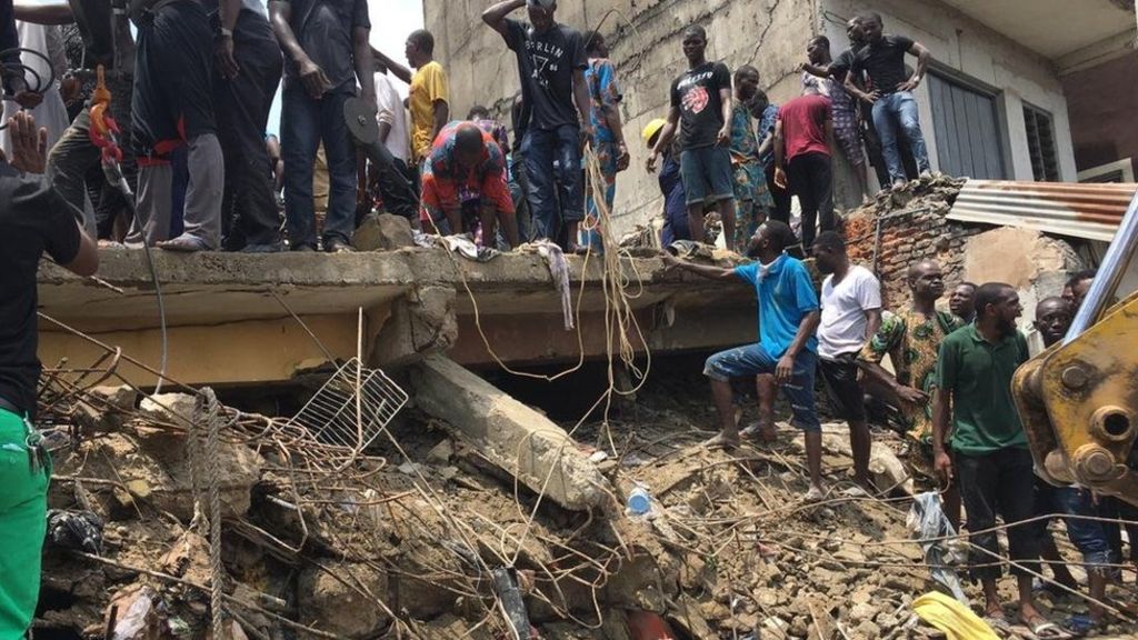 Two-storey building collapses in Ibadan