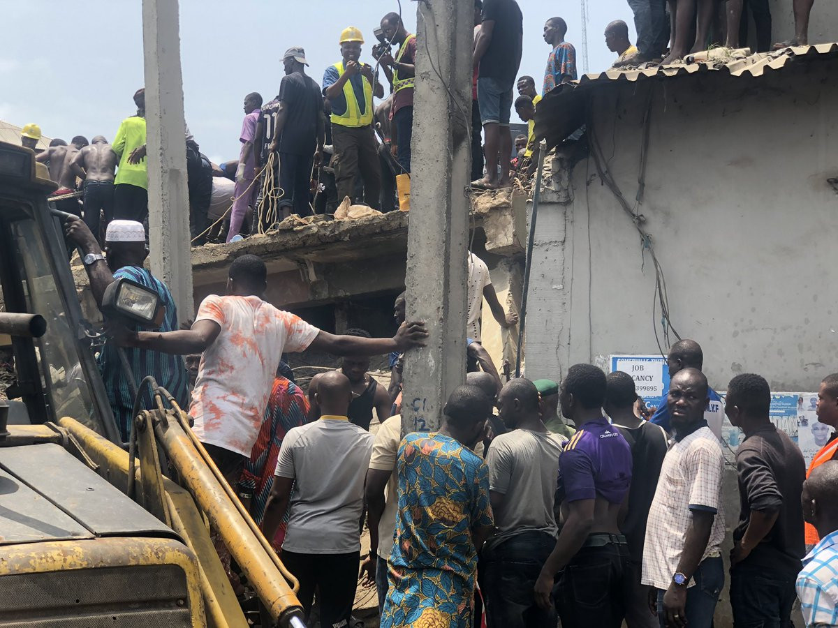 Lagos building collapse