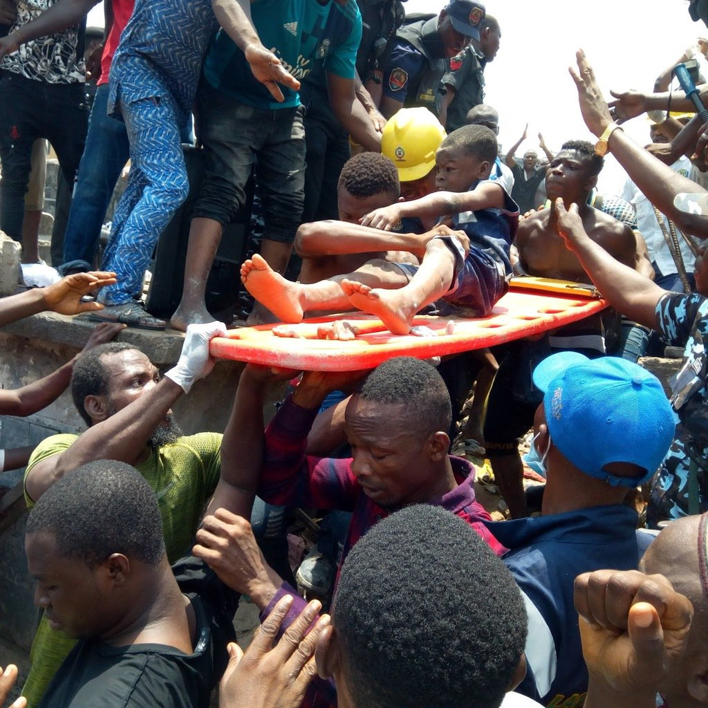 Lagos school building collapse