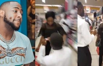Davido reacts