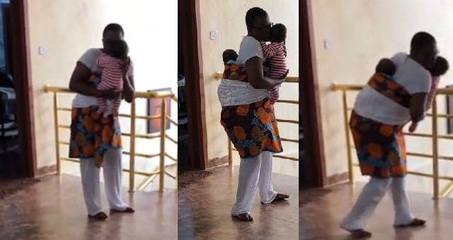 Funke Akindele Bello dancing