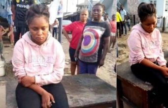 Young Lady goes insane