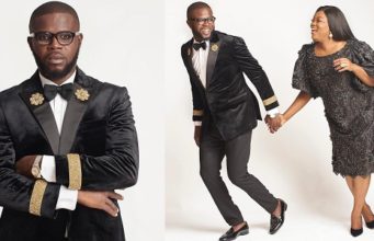 Funke Akindele celebrates JJC Skillz on his birthday