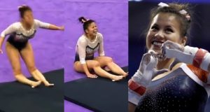 US gymnast breaks both legs while competing