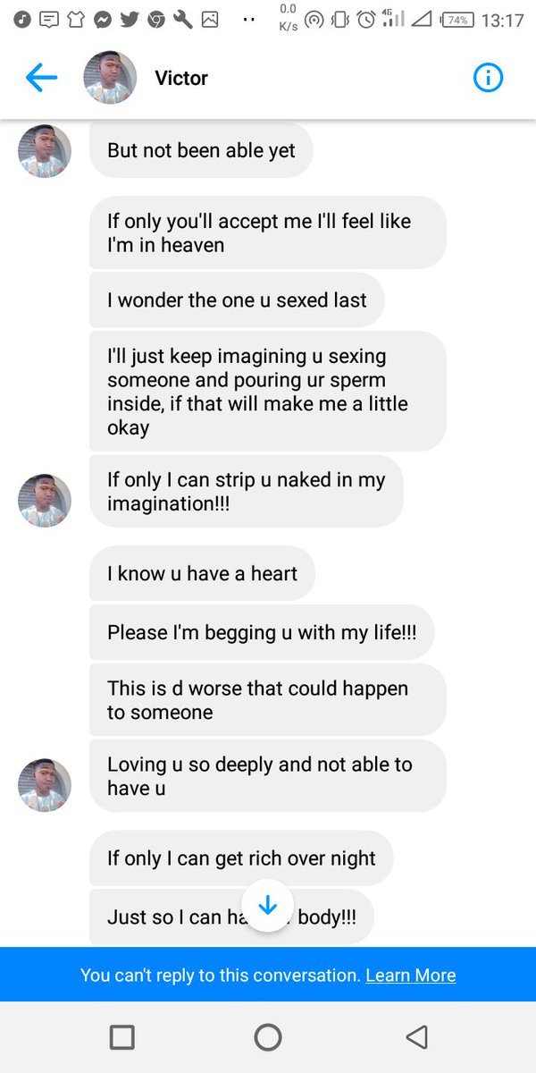chat from gay man begging him for sex