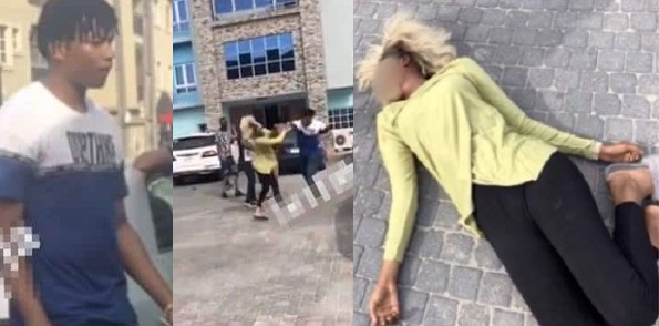 Boy-beats-lady-to-coma-on-her-birthday-in-Lagos-Video