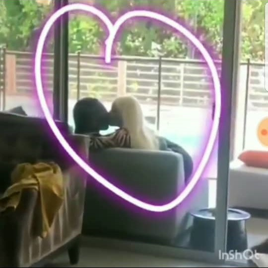 Stefflon Don lock lips