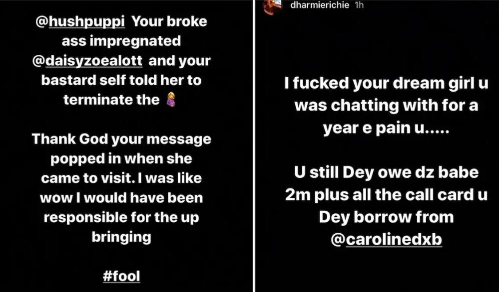 Dharmierichie shares video