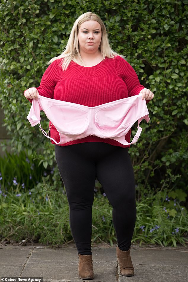 Meet 25 year old Lady With Gigantic Breasts That Won t Stop Growing Due 