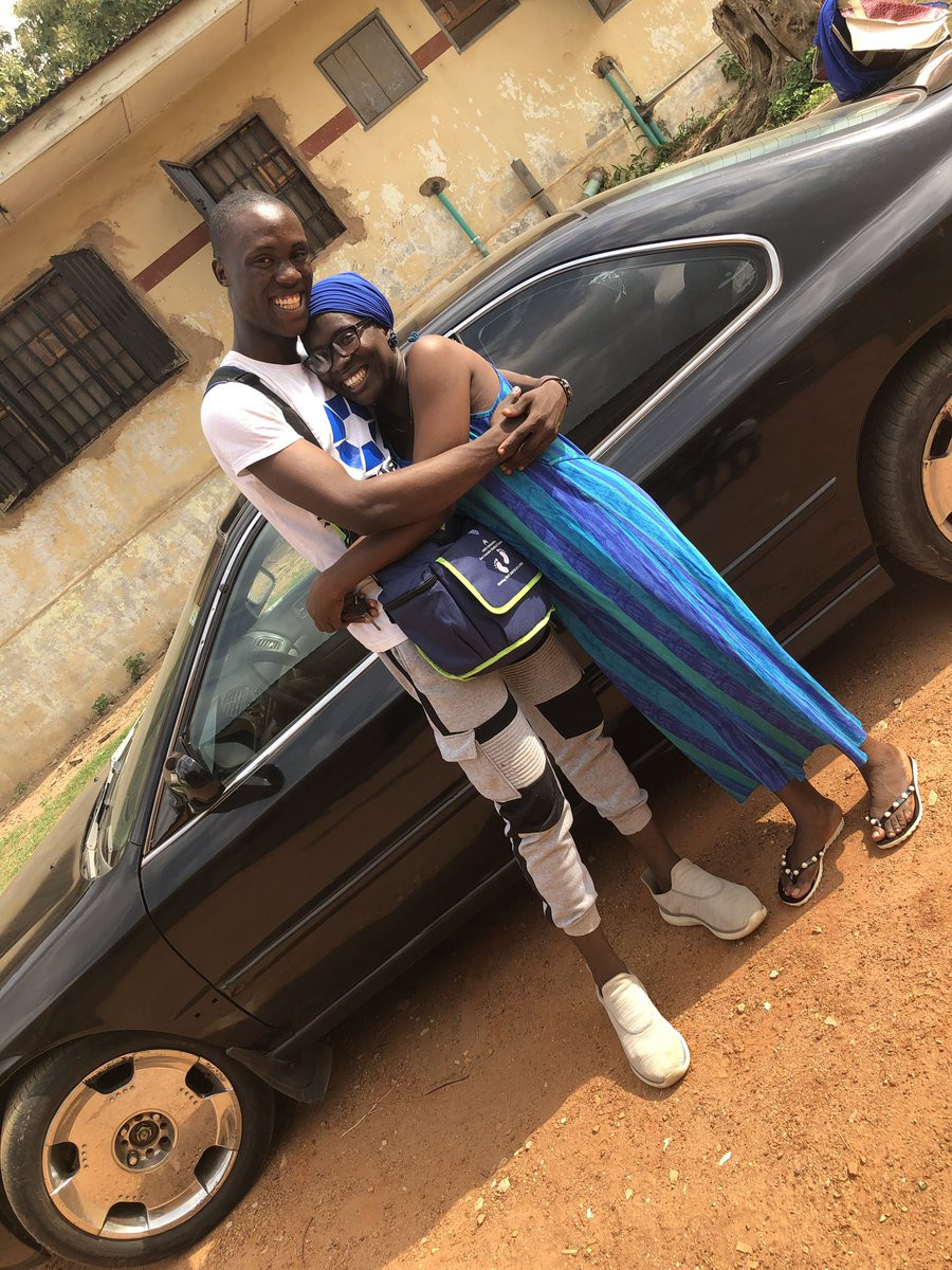 Nigerian man melts hearts