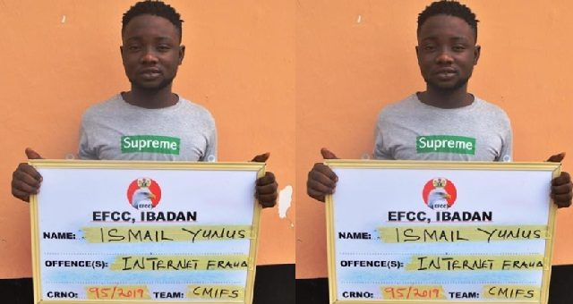 ISMAIL Yahoo boy docked