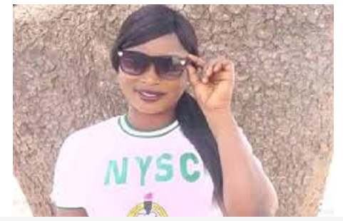 Female corps member collapses