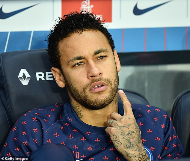 UEFA hits Neymar