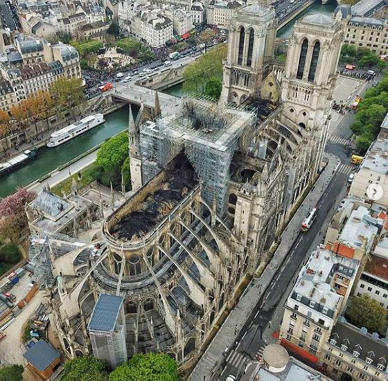 Notre Dame Cathedral fire