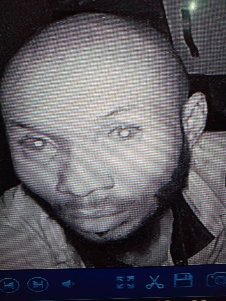 CCTV records unidentified man stealing