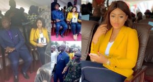 Regina Daniels makes first public appearance with her husband