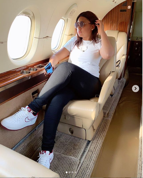 Ned Nwoko's 'private jet'
