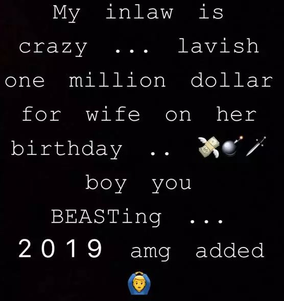 Swanky Jerry’s in-law