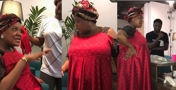 Toyin Abraham replies fans who insist she is pregnant
