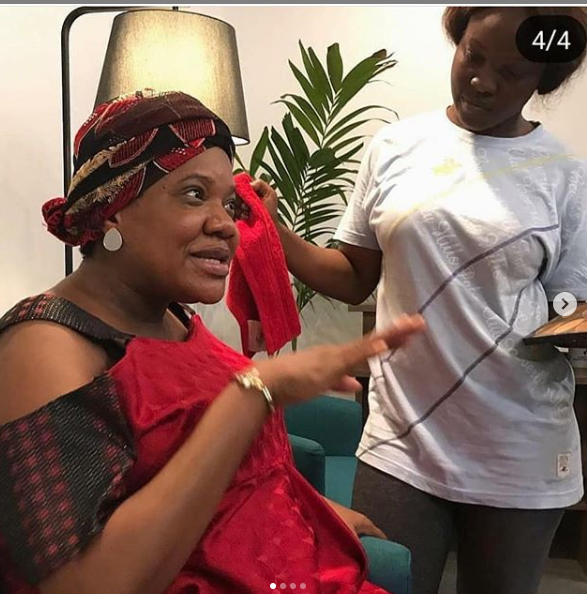 Toyin Abraham replies fans who insist she is pregnant