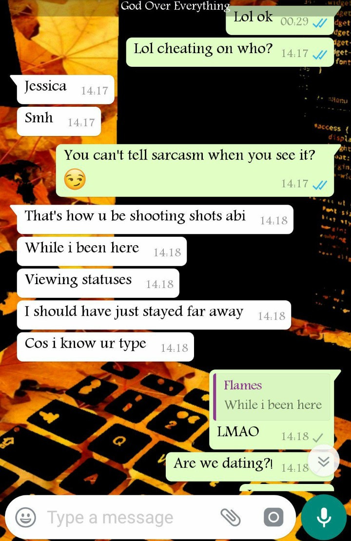 Read shocking messages