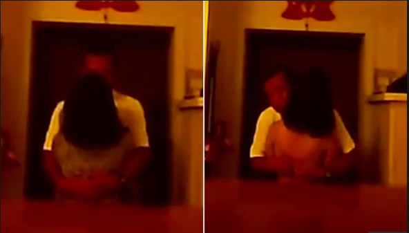 Man catches wife cheating