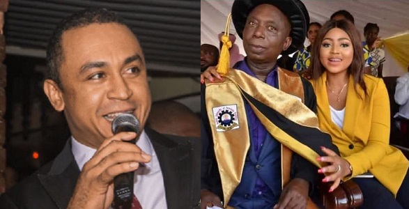 Daddy Freeze reacts Regina Daniels marriage