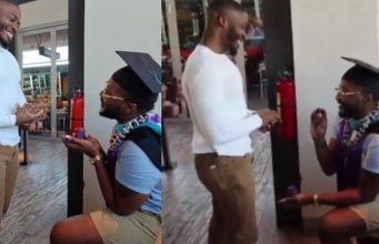 Nigerian man proposes boyfriend