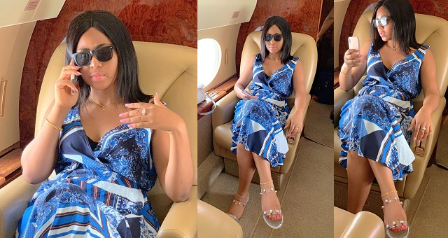 Regina Daniels flaunts Engagement