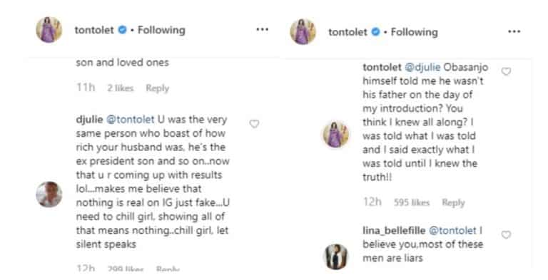 Actress Tonto Dikeh reveals