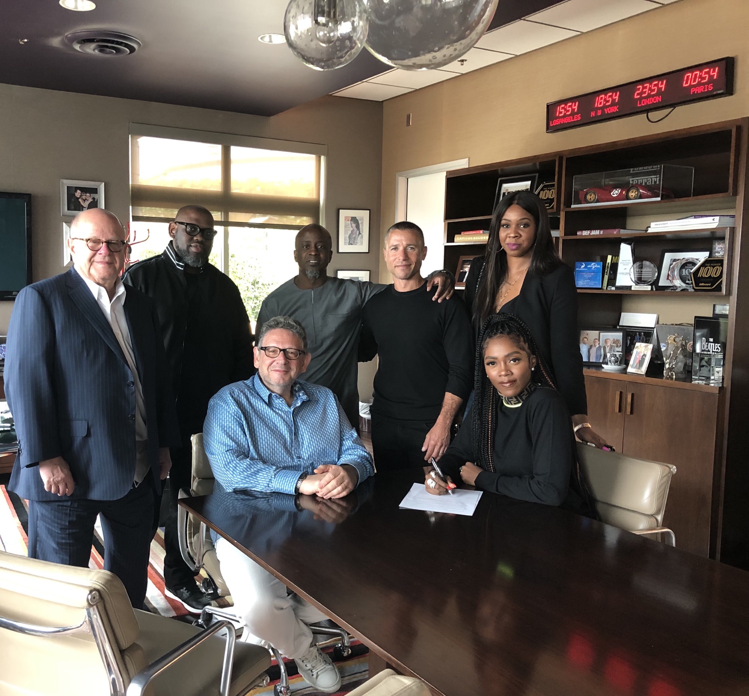 Tiwa Savage Signs International Deal